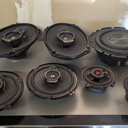Pioneer Full Car Audio System – Subwoofer + All Speakers – Ready Setup