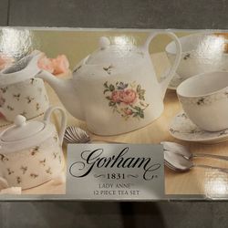 Gorham “Lady Anne” 12 Piece China Tea Set