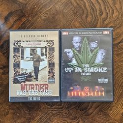 Murder Was The Case Snoop Dogg & The Up In Smoke Tour Dvd / Dr Dre / Eminem / Dub C / Ice Cube / Hip Hop / Rap / Nate Dogg / Death Row / Dogg Pound