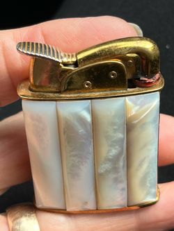 Vintage Evans Mother of Pearl Lighter (Rare)