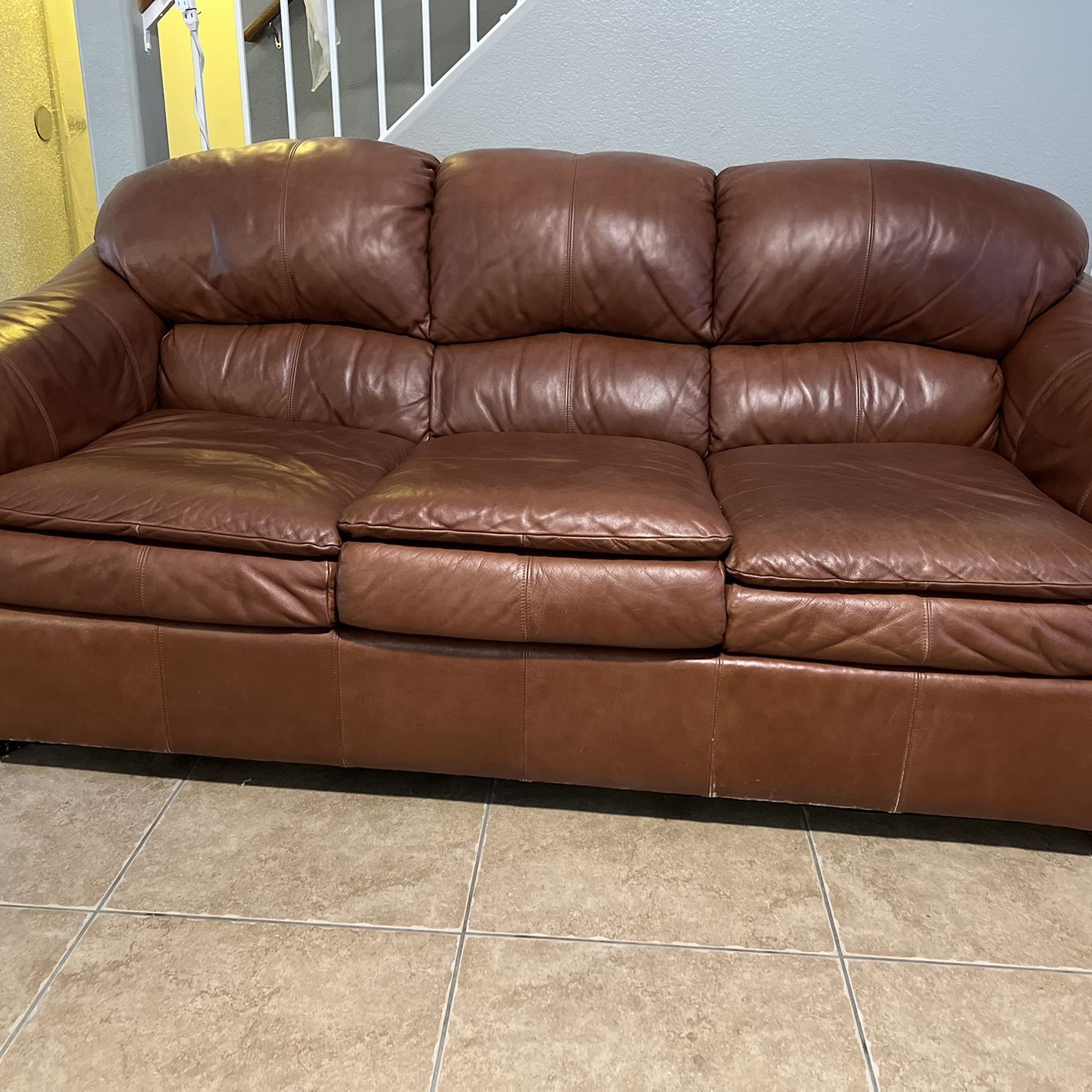 Leather Couch