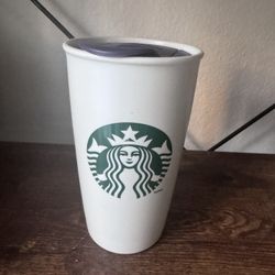 Starbucks University of Washington Ceramic Travel Tumbler 12 oz