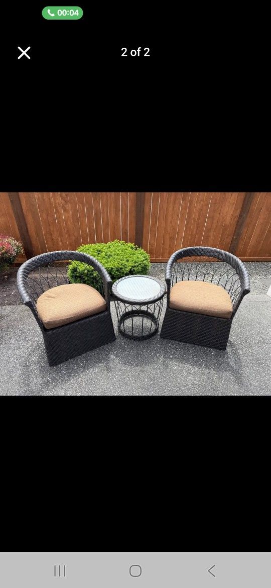 Sunbrella Conversation Set