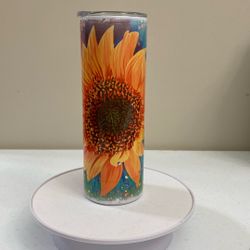 Sunflower 20 Ounce Design, Tumblr, New, (item 223)