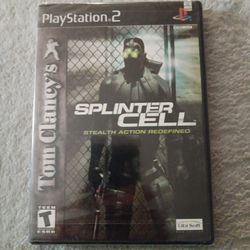 Splinter Cell Play Station 2(PS2) Factory Sealed