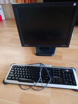 Samsung Monitor + 2 Saitek Keyboard.