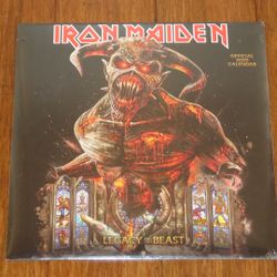 Iron Maiden 2020 Calendar - Un-Opened - Excellent Condition!!!