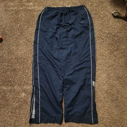 2000's Nike Navy Blue Track Pants