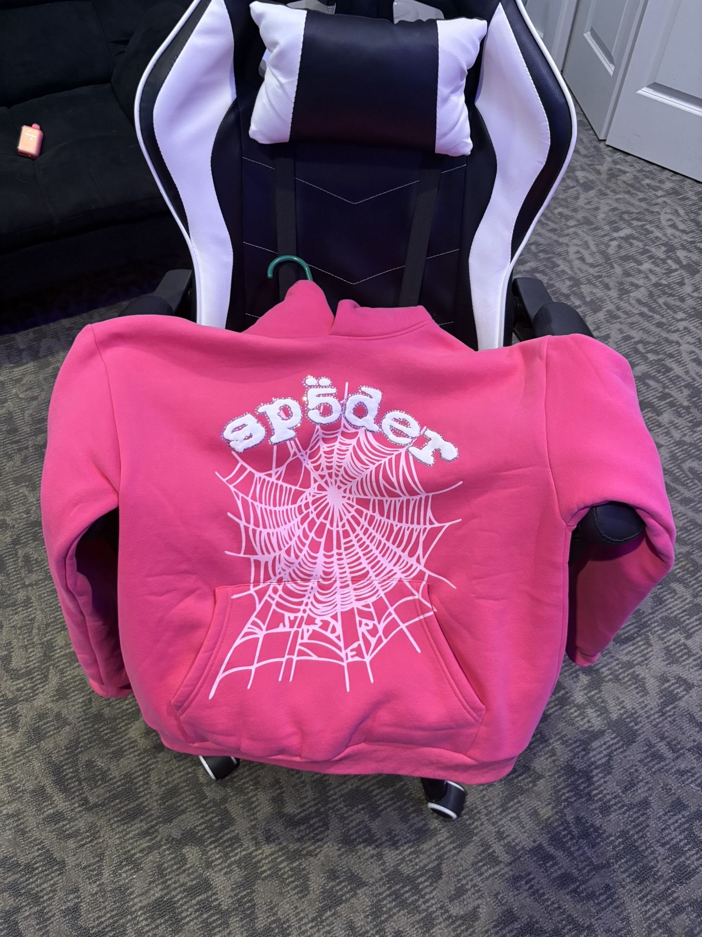 Pink OG Spider Hoodie