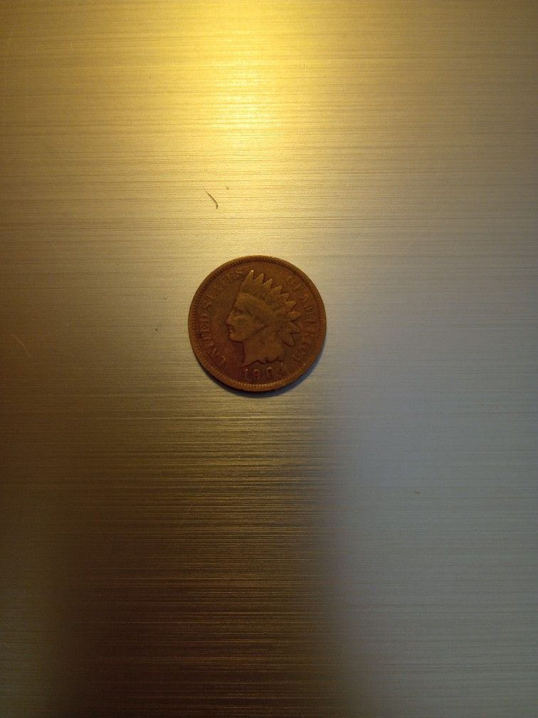 Indian Head Penny 1904