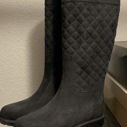 Tommy Hill Suede Boots 6”