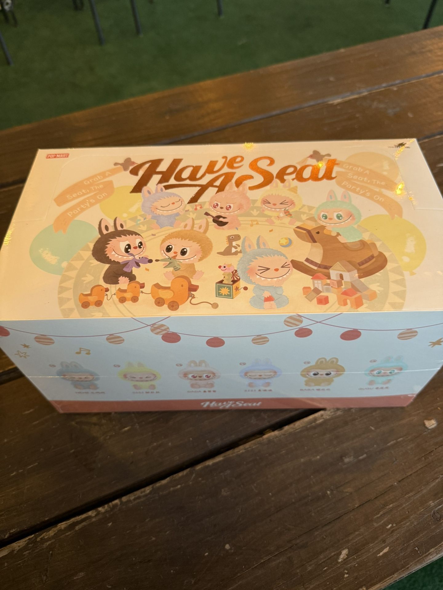 THE MONSTERS - Have a Seat Vinyl Plush Blind Box