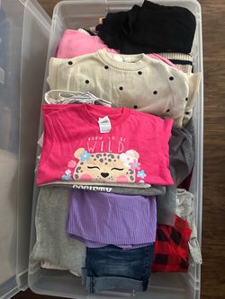 Lot of girls clothes size 4T, 4/5, XS