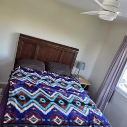 Wood Bed Frame - Queen