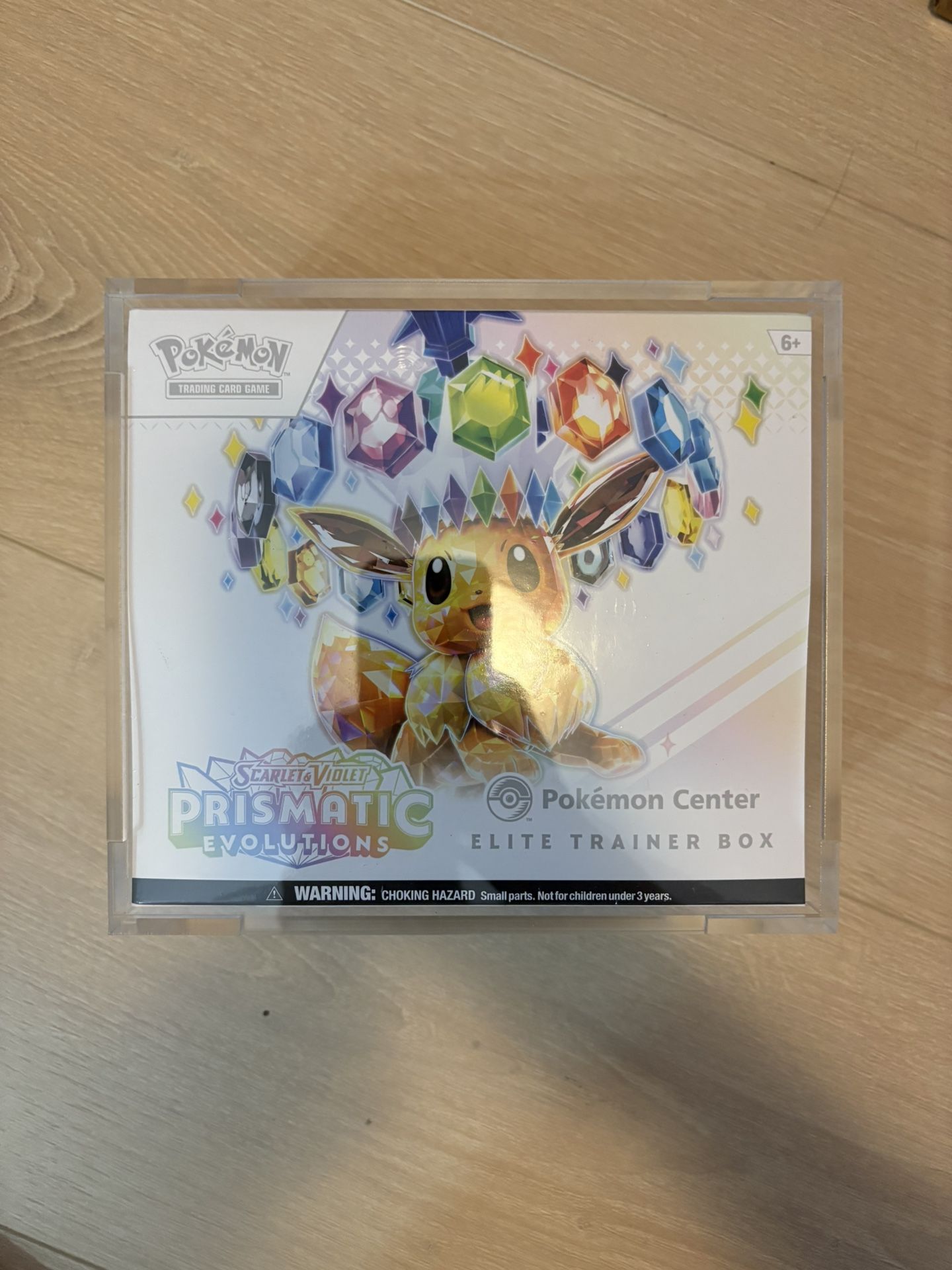 Prismatic Evolutions Pokemon Center Elite Trainer Box