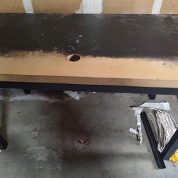 Black Work Desk