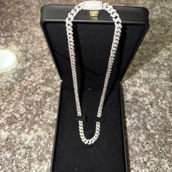 8MM Moissanite Chain 