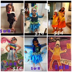 Cat,Little Pony, Peacock & Candy Corn Halloween Outfit