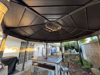 Sturdy Outdoor Gazebo – Great Backyard Addition