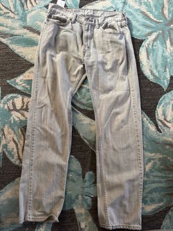 Levi 505 Wash Straight Leg Jeans