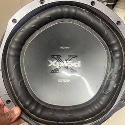 12 Inch Sony Xplod Subwoofer 