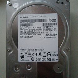 Hitachi 2TB Sata 3.0 7200 RPM. Hard Drive
