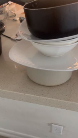 Pots and plates