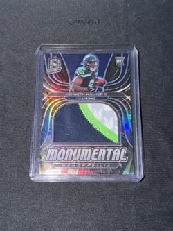Kenneth Walker rookie Spectre patch to /75