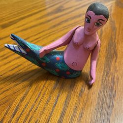 Mexican Hand Painted Mermaid 