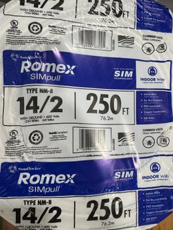 Romex 14/2 250ft