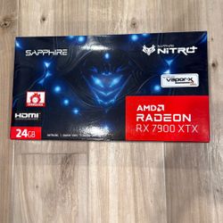 Sapphire Nitro+ AMD Radeon RX 7900 XTX Graphics Card GDDR6 Dual 24GB Video Card MINT