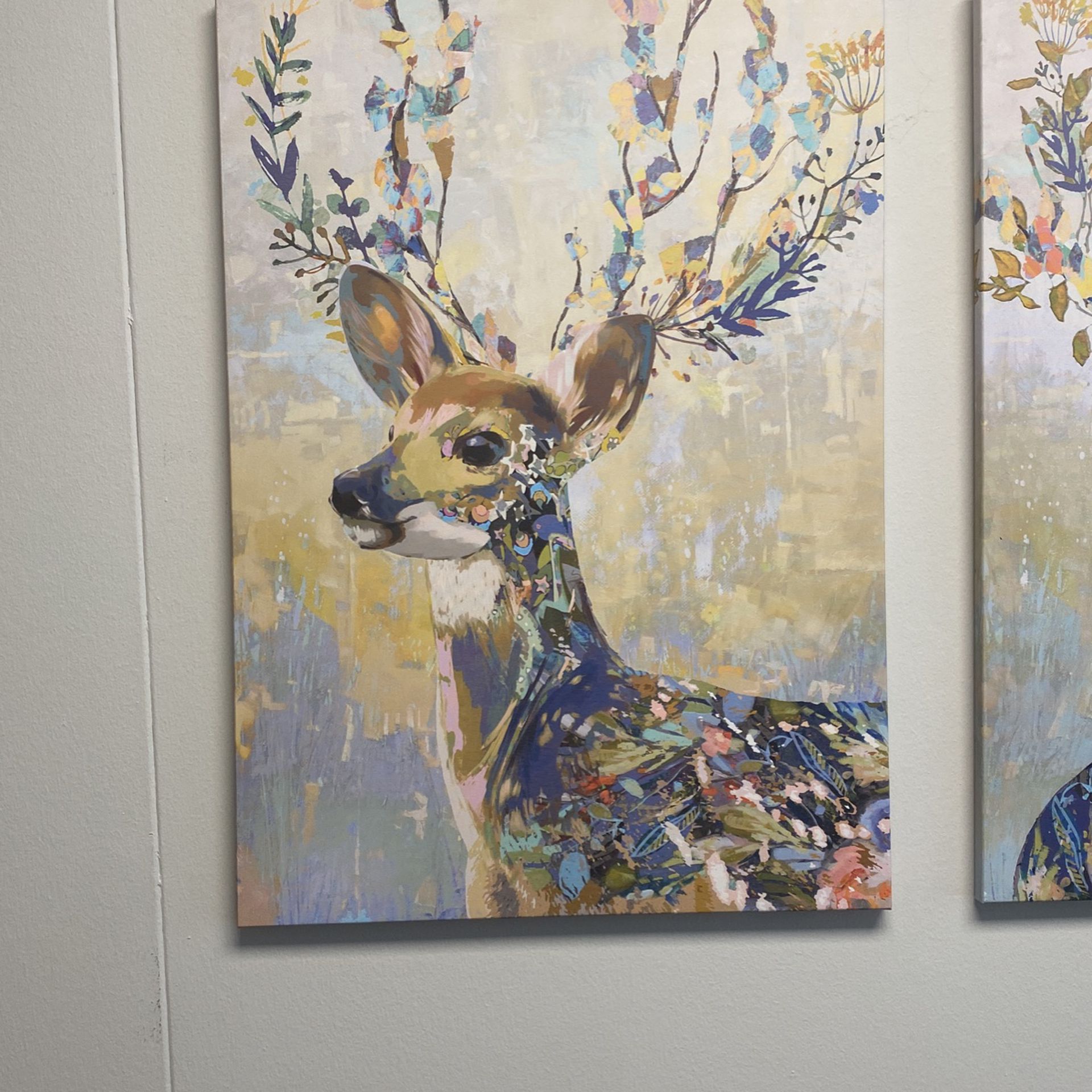 Deer Painting $50 For Both