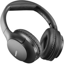 Bluetooth 5.4 Over Ear Headphones, ENC Call Noise Cancelling Mic, Foldable Wireless Headset, 70H Playback, Deep Bass Stereo Sound, Customizable EQ via