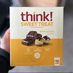 think! Protein Bars 15 Grams (10 Protein Bars) 