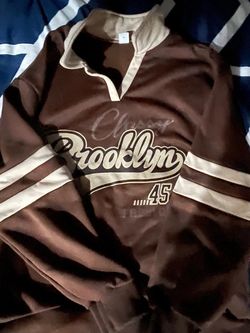 Brooklyn 45 Satin Baseball Jersey