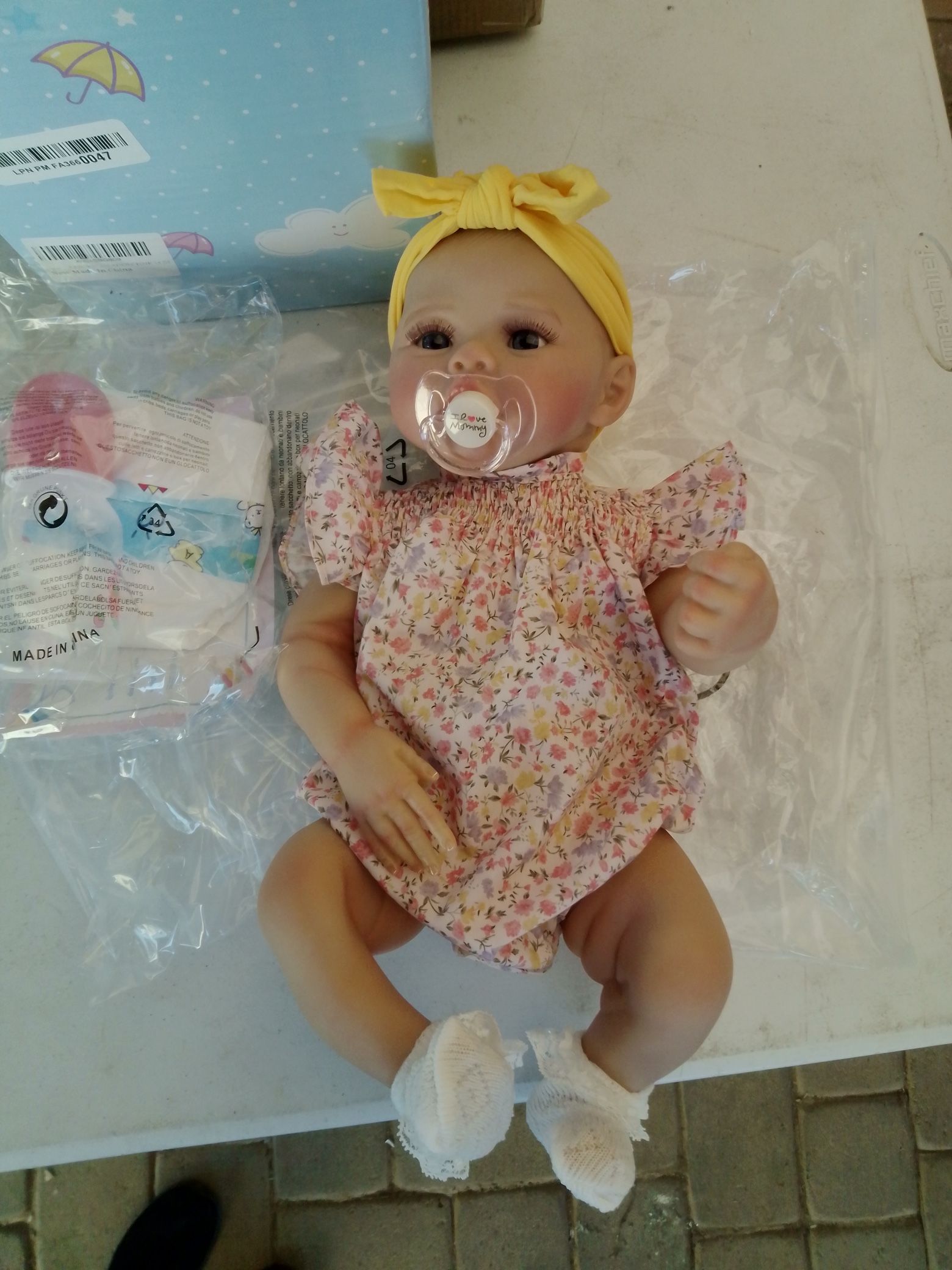 Reborn Baby Girl Doll 20 Inch 