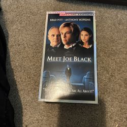 Meet Joe Black Vhs