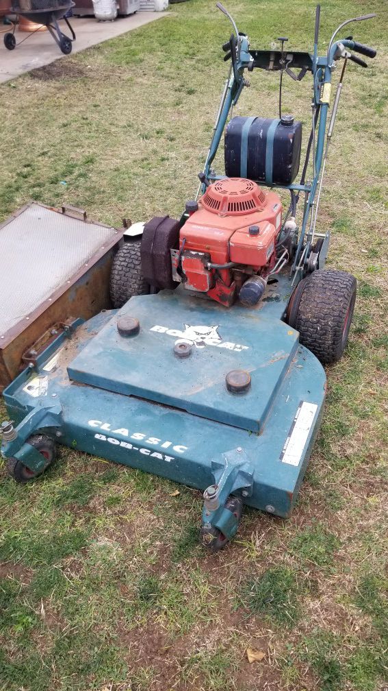 Bobcat 36inch walk behind mower I have 2 I dont used this 1 alot you can call 6o2 four 5one o39o