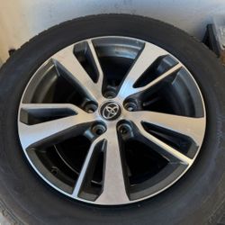 Rav4 Rims 17" Fit 2006 To 2018 Rims Only Rines Solamente 17 Inches
