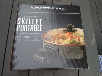 Ovente 12" Electric Portable Skillet