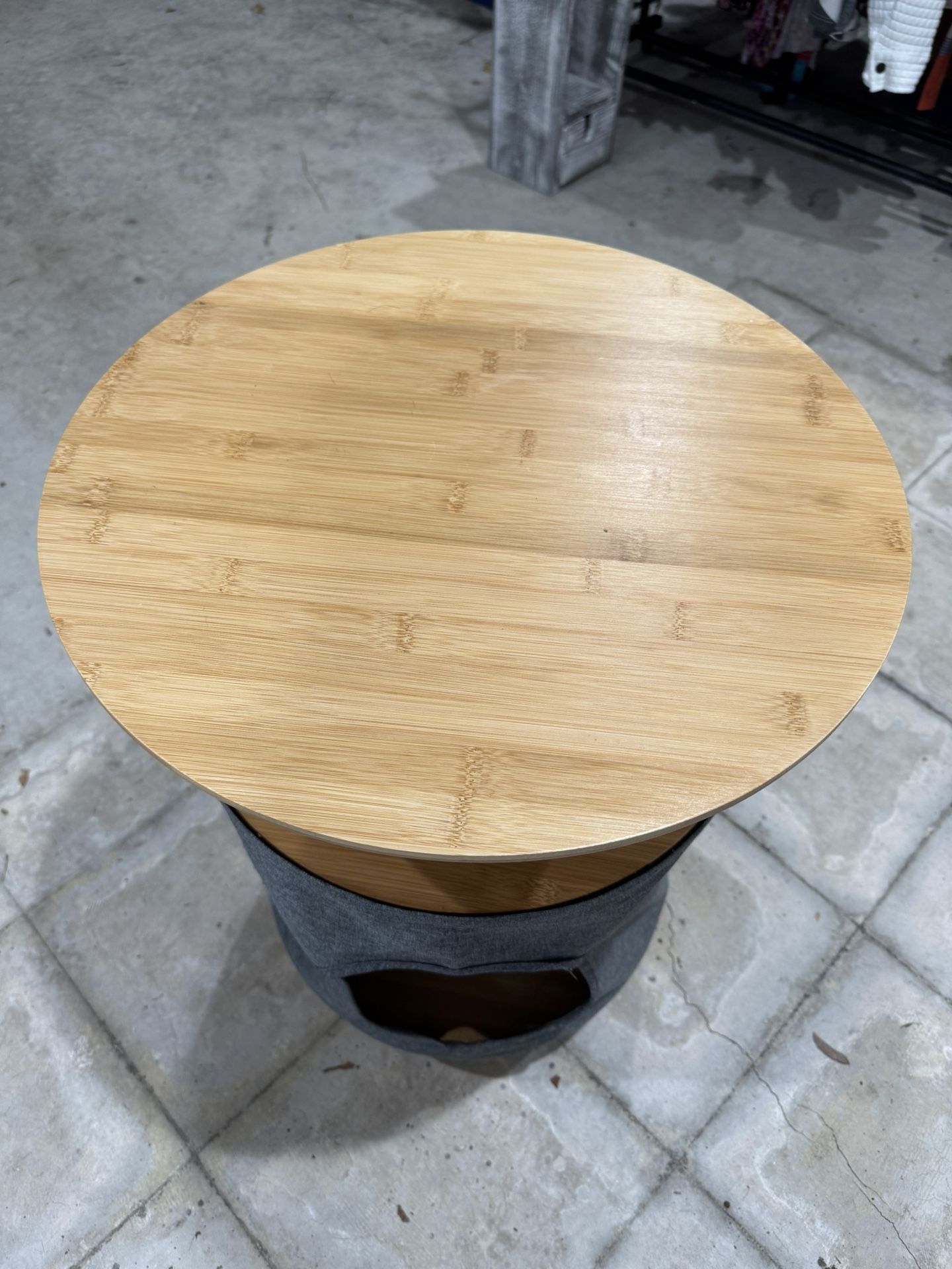 End Table/Night Stand With Cat Hiding Spot