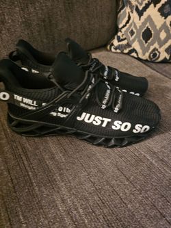 Just So So Sneakers Black size 11