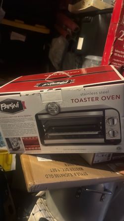 Parini Stainless Steel Toaster Oven