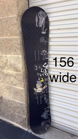 156 wide Lib Tech Skate Banana snowboard