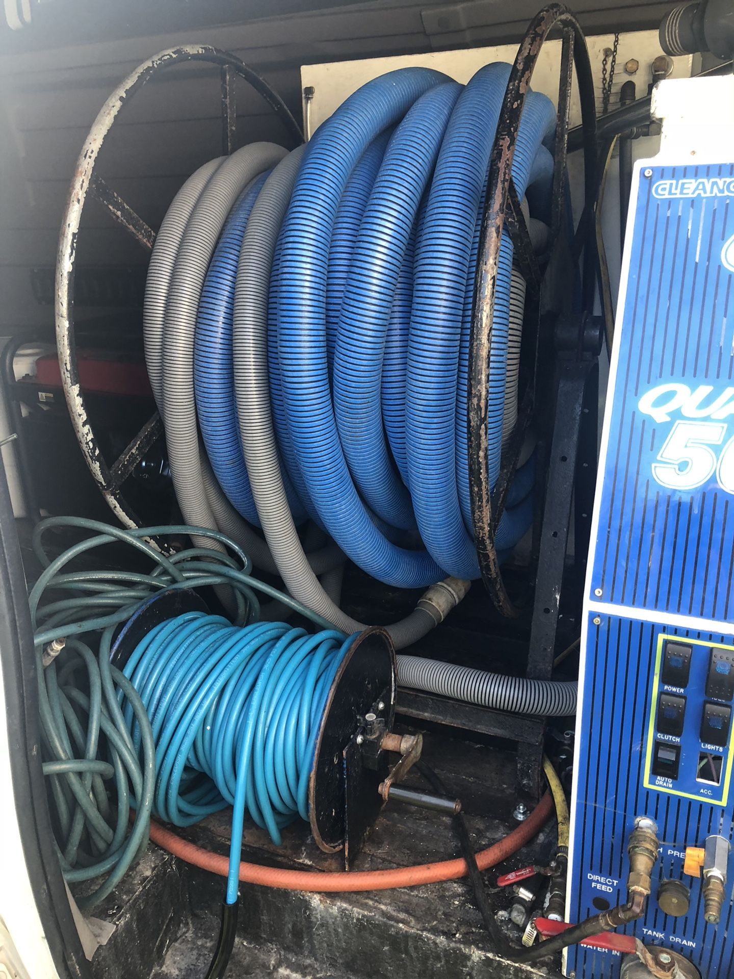Carpet cleaning van for sale online