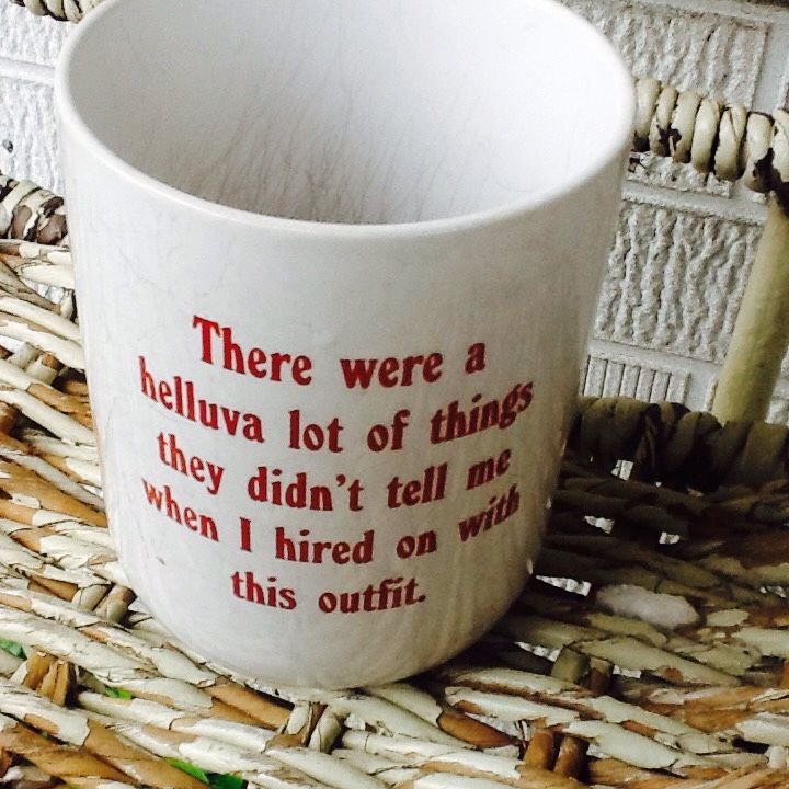 Novelty Coffee Mug