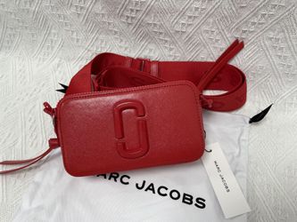 Marc Jacobs Snapshot Crossbody Bag Sandcastle Geranium
