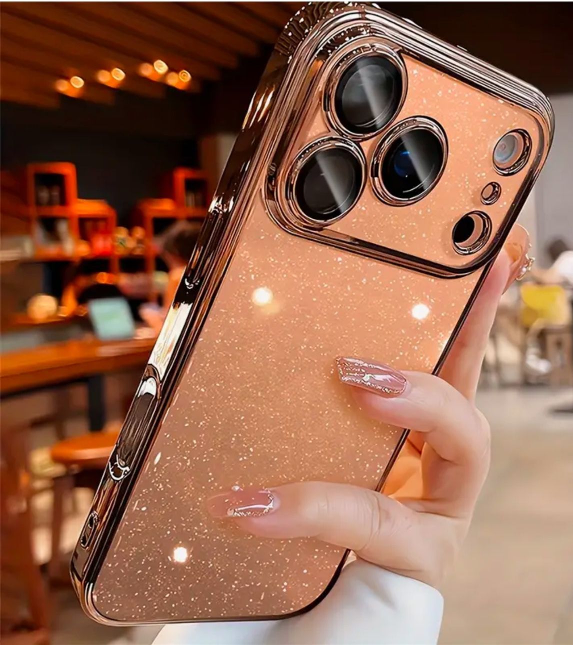 iPhone 17 Pro Max Gold Case