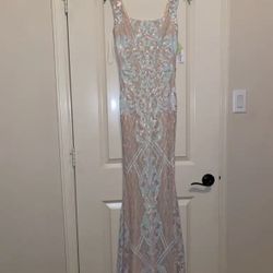 Long Sequin Dress