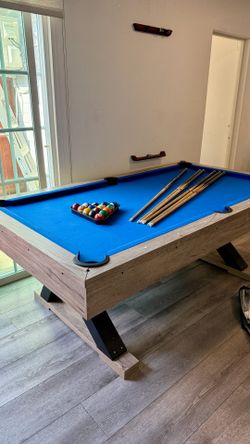 7ft Pool Table for Home, Billiard Table Set